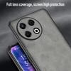 Retro-Leder-Hautgefühl-Hülle für Tecno Spark 30 Pro Spark30Pro Stoßfeste Matte Silikon-Weichhülle Abdeckung