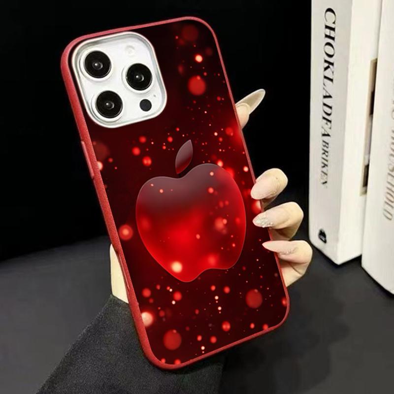 Red Aesthetic Light Spot For Apple Pattern Phone Case For iPhone 17 16 Pro 16E 15 14 13 12 11 Pro Max 17 Air X XS 7 8 Plus Cover