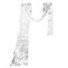 Wedding Arch Draping Fabric White Lace Drapes Sheer Backdrop Curtain for