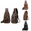 Mens Sling Bag With Usb Charging And Multiple Interior Pockets**