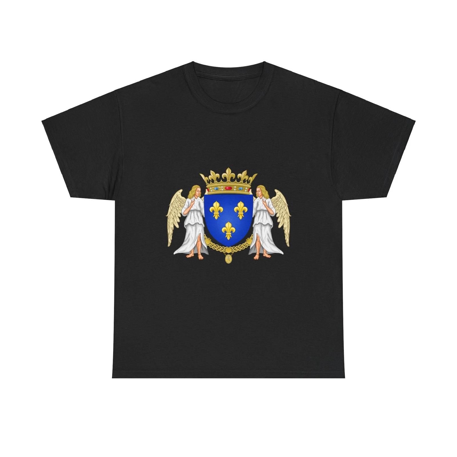 Royal Coat of Arms of Valois France - T shirt XL