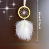 Handmade Mini Dream Catcher Pendant for Bedroom Decor Creative Feather Wind Chimes Dreamcatcher Car Ornaments Original Design