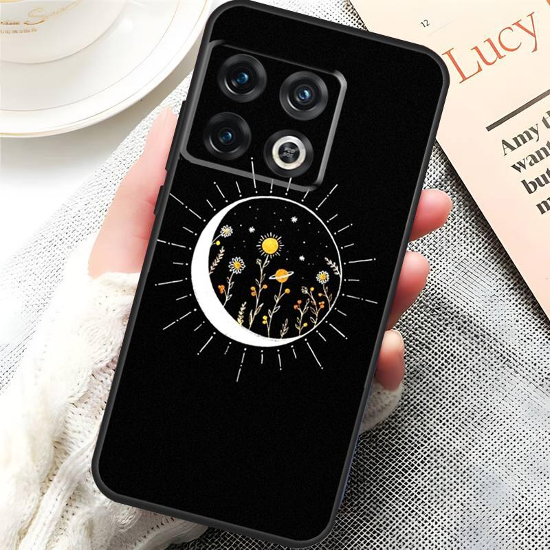 

Sun Flowers Cat Snake Moon Cover For OnePlus 15 13 13R 13T 12 12R 10T 11 10 Pro OnePlus Nord 5 CE 4 3 Lite N20 N30 Case OnePlus Nord CE 3
