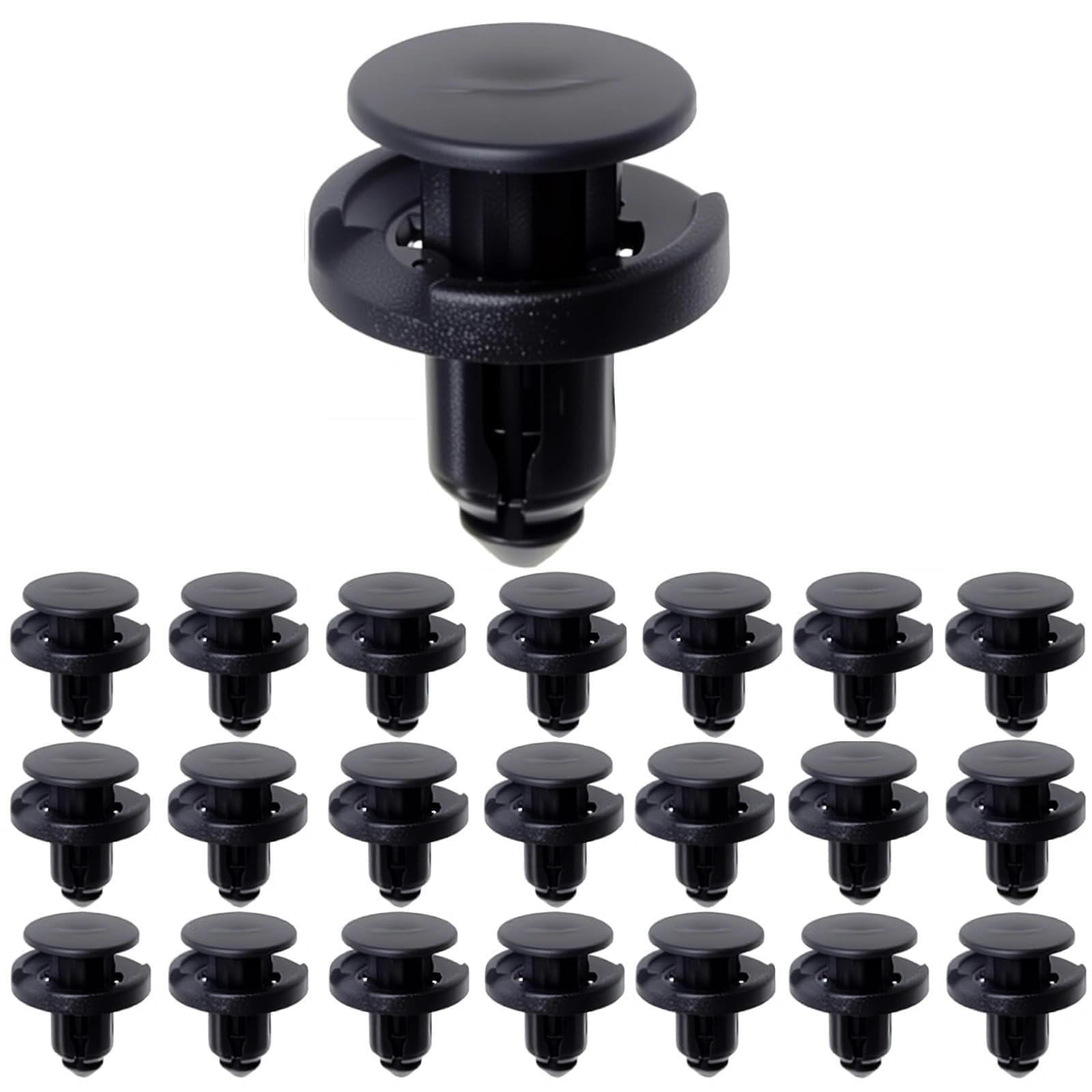

OTUAYAUTO Push Rivets for Suzuki Cars and and 8mm Hole Bumper DIY Car Repair Easy OEM Part Motorcycles, 100pcs, 7.8mm Diameter, Clips, Nylon, Parts, чёрный