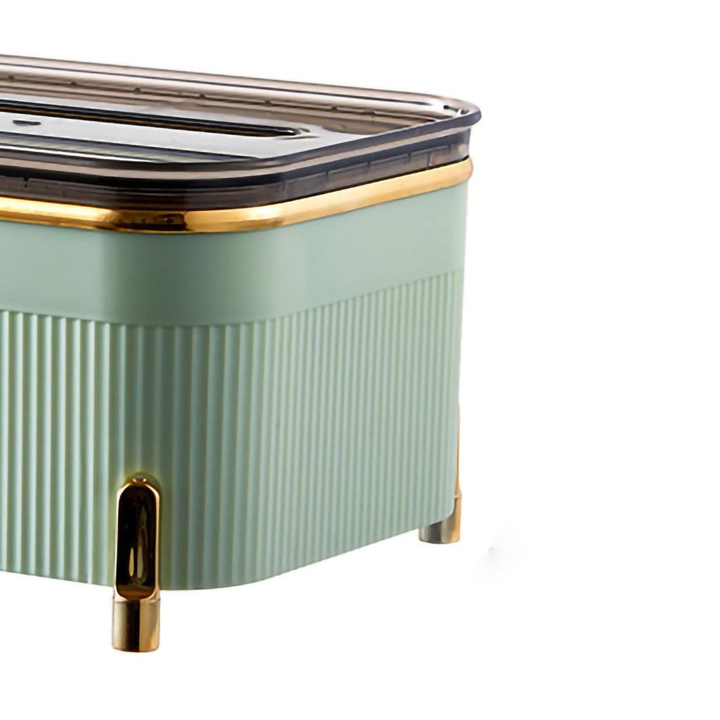 Multifunktionale Taschentuchbox Haushalts-Desktop-Aufbewahrungsbox Taschentuchhalterbox für Wohnzimmer Büro