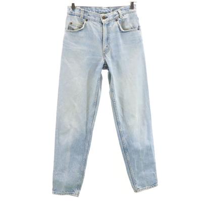80s 40752-0214 Old USA Made Orange Tab Denim Pants W28 Blue Men's Used