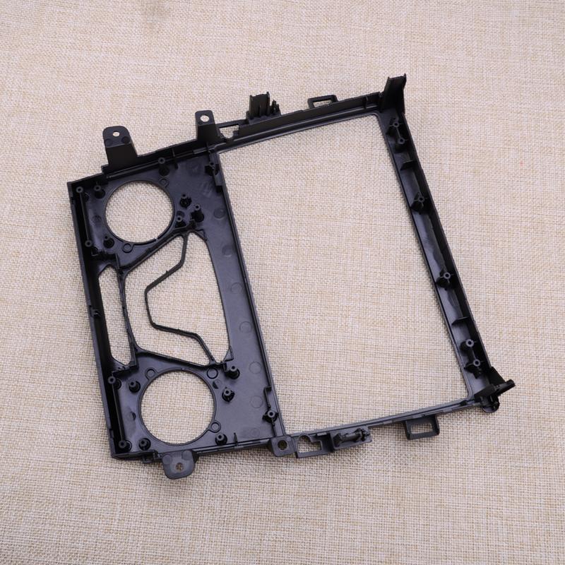 9" Auto-Autoradio Stereo-Blende Armaturenbrett-Panel 2-DIN-Rahmen Zierleiste Passend für Ford Fusion Mondeo 2013-2015 2016 2017 2018 Schwarz ABS
