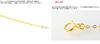 Royal Jewelry Platinum 850 18k Gold Mirror Ring 14kgf Chain Long Necklace 85cm [ROYAL JEWELRY] (PT850)