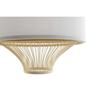 Suspension - DKD Home Decor - Blanc - Polyester - Bambou - 40x40x52 cm