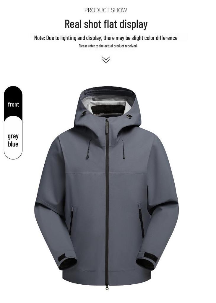 Women's Waterproof Windproof Softshell Jacket for Hiking and Mountaineering