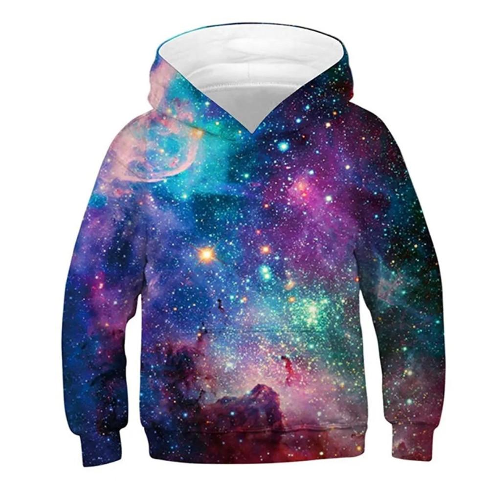 Dětská mikina s kapucí Módní jarní a podzimní kreslený potisk Zvířátka Outdoorové mikiny pro děti Děti Chlapci Oblečení Mikiny