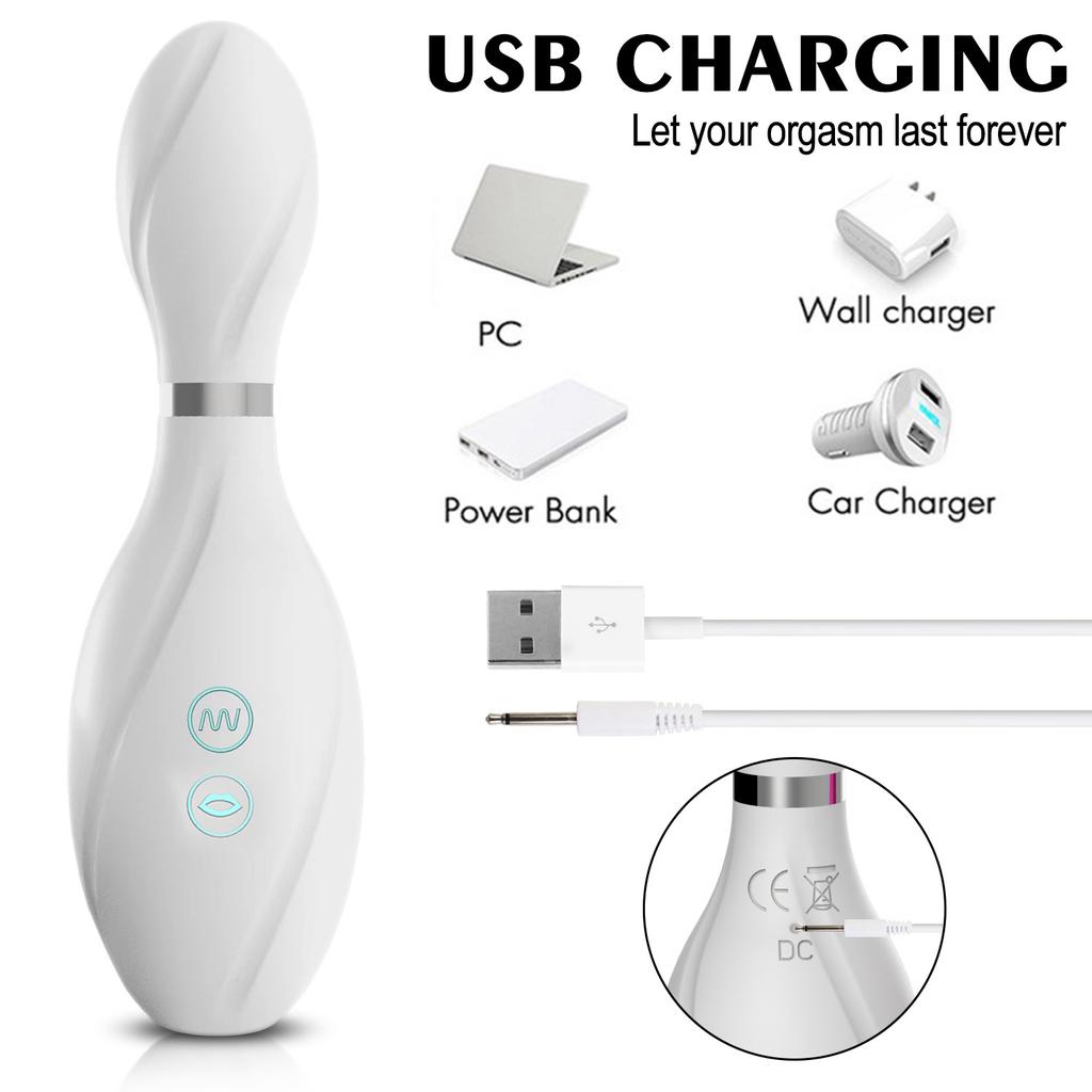 New Bowling Shape Vagina Sucking Vibrator For Women Clitoris Nipples Sucker G-spot Stimulator USB Charging Sex Toys For