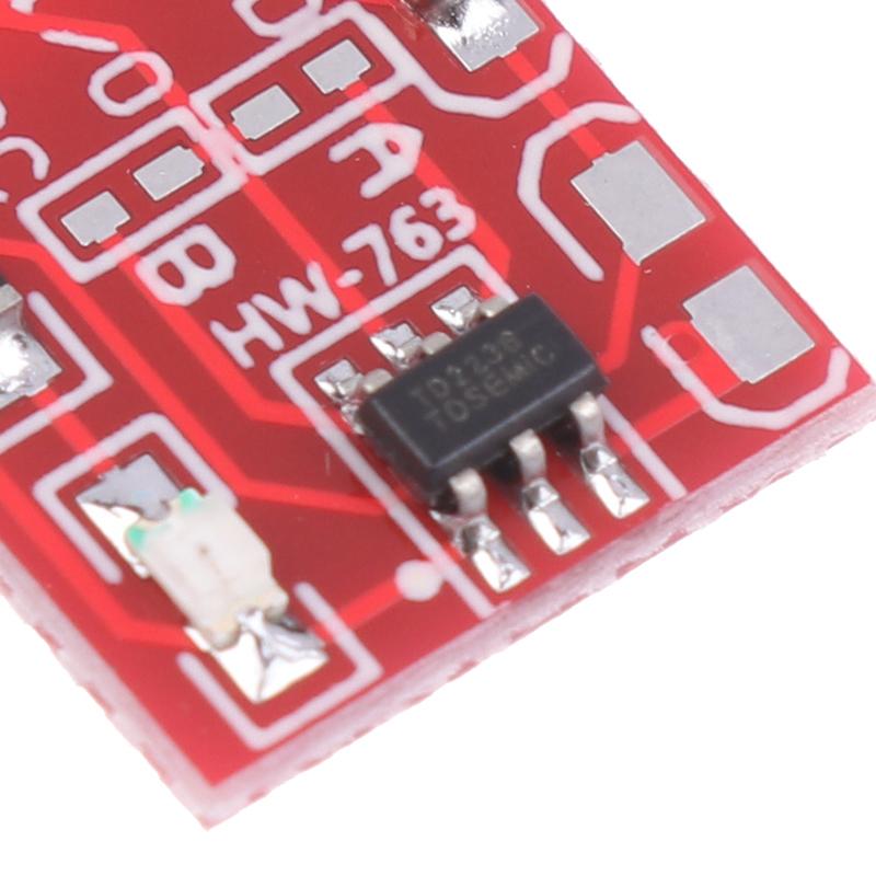 10Pcs Ttp223 Touch Key Module Self-Locking / Momentary Capacitive Switch Single Channel Module
