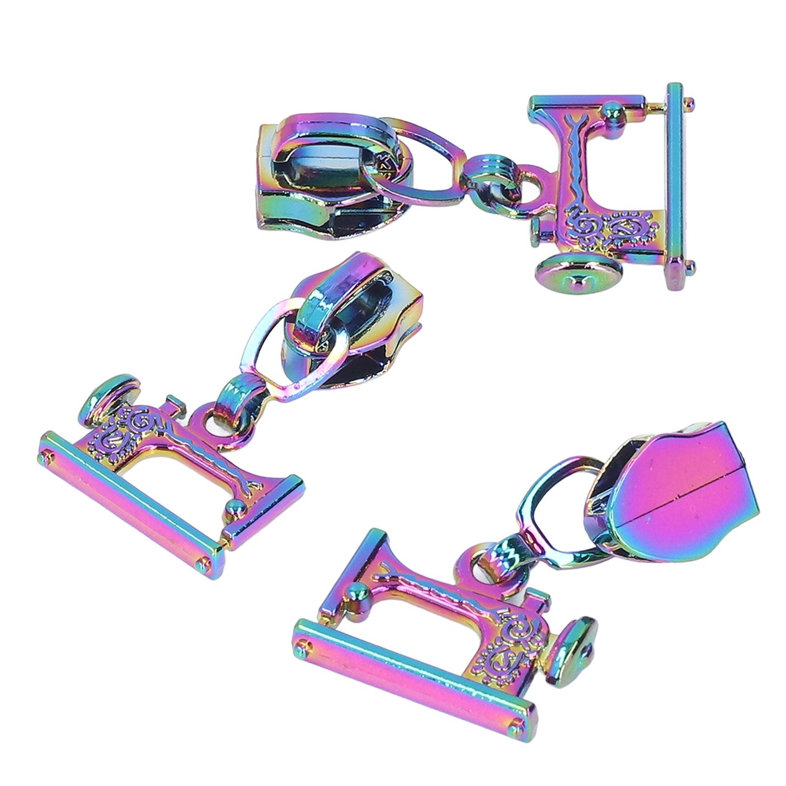 

10 шт. застежка-молния швейная машина металлические застежки-молнии куртки поделки сумки багаж молния разноцветный