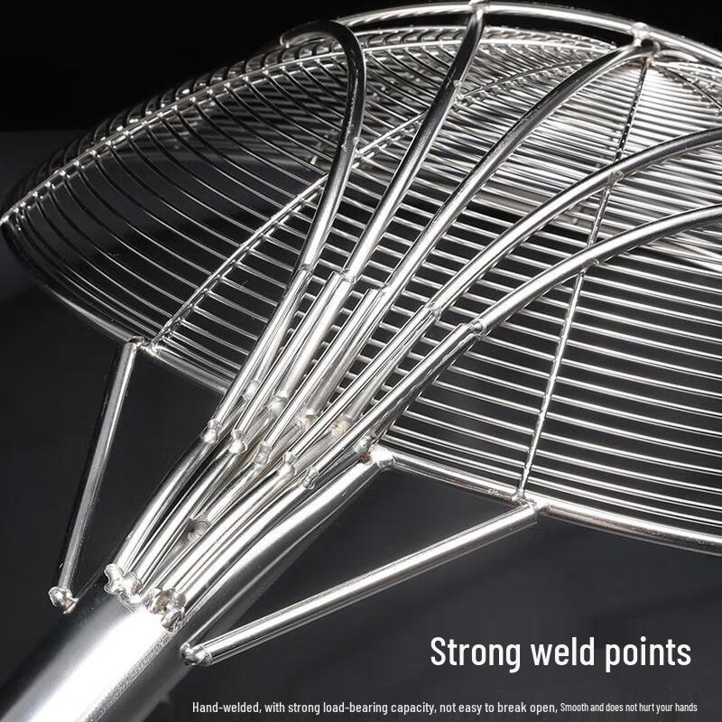 Yude 304 Stainless Steel Extra Long Handle Frying Skimmer