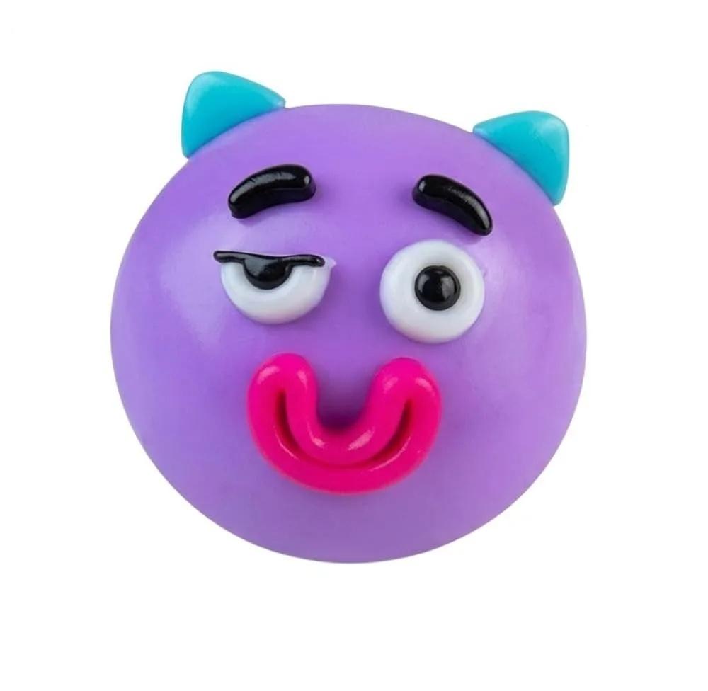 Dog Face Swap Squishy Slow Rebound Venting Funny Ball Diy Stick On Faces Stress Relief Squeeze Toy For Adult Anxiety Relaxing