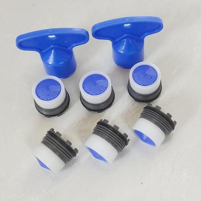 Concealed Faucet Aerator with Filter Screen & Wrench (8-piece Set)