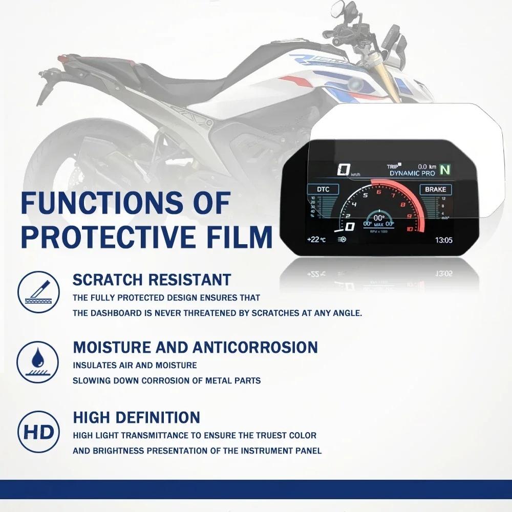 Motorcycle For BMW F900R F900XR TFT Display Protection Film R1200GS LC F900GS F900 GS Adventure Screen Protector Instrument Film