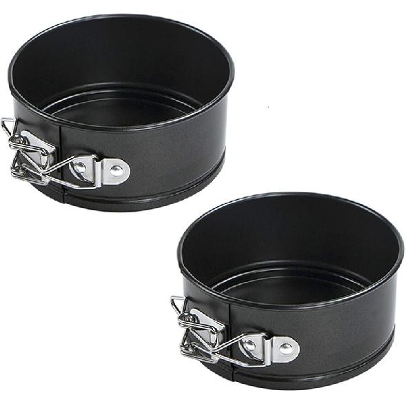 webake Heart Shaped Springform Pan 9 Inch Nonstick Heart Cheesecake Pan, Large Heart Cake Mold, Valentines Day Baking Set of 2