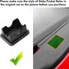 2 Sets Car Trunk Rear Bed Rail Stake Pocket Covers Car Bed Rail Stake Pocket Covers Black Stake Pocket Covers for Ram 2019-2024