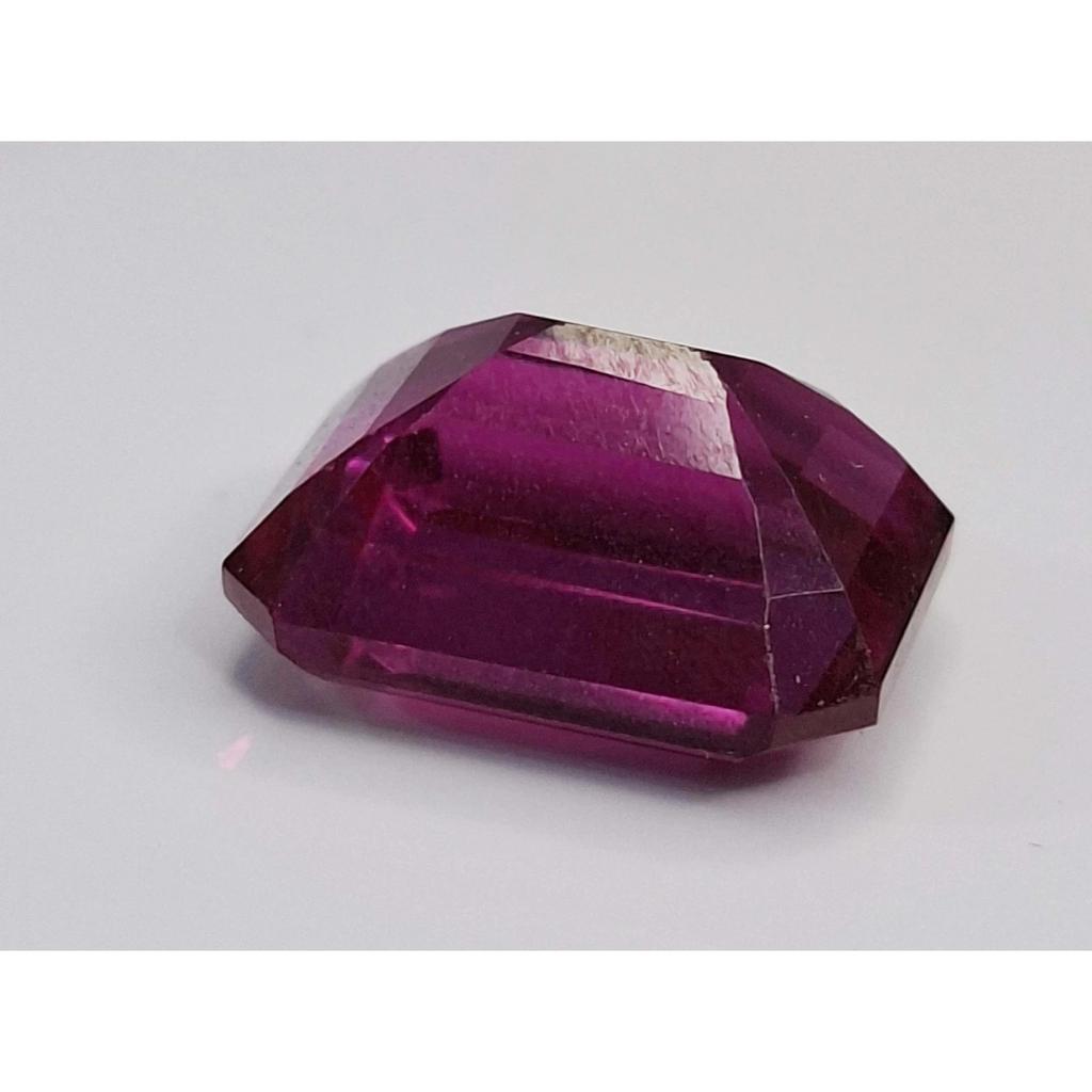 Fabulous Rhodolite Garnet Natural Emerald Cut 11-13 Ct Certified Loose Gemstone