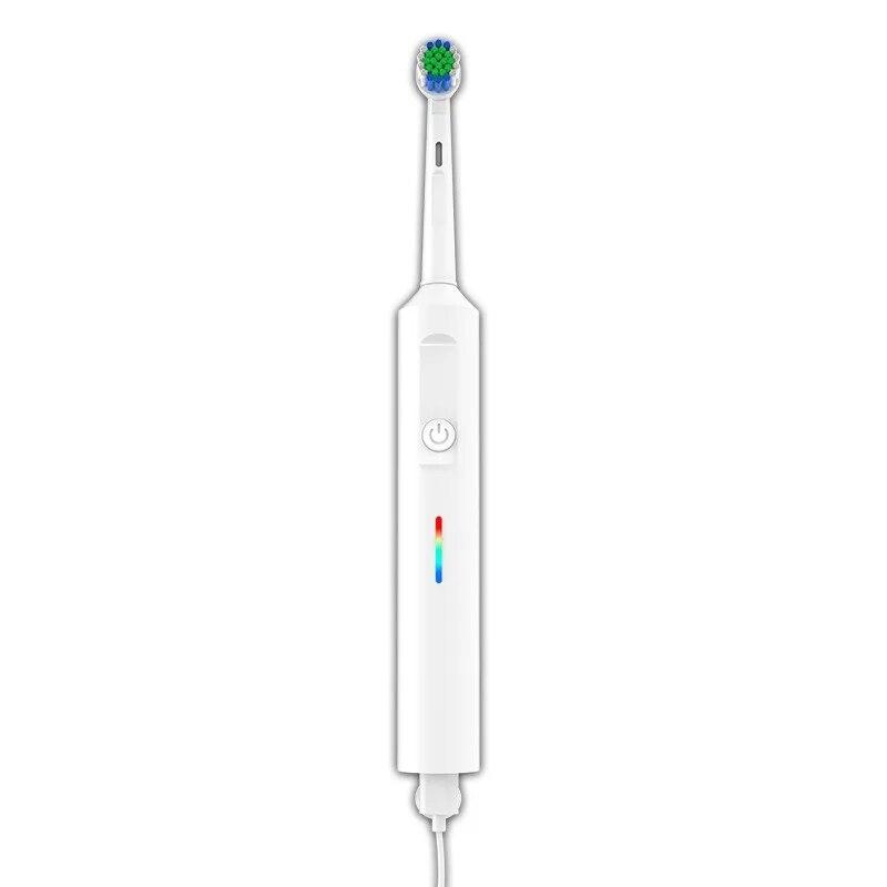 Rotary Children's And Adult Usb Direct Charging Intelligent Soft Bristle Electric Toothbrush