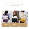 Stylish Multifunctional Mommy Backpack: Handheld & Shoulder Maternity Bag for Convenient Baby Outings