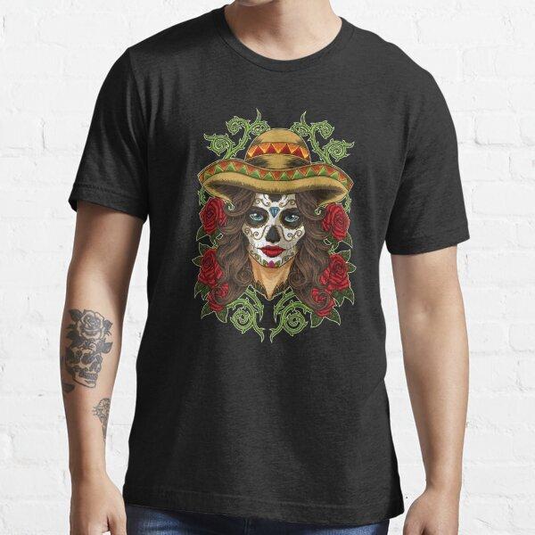 BEST SELLING La Calavera Catrina - Lady of the Dead Essential T-Shirt XL