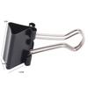 Office Document Clamps Binder Clips Foldback Office Supplies Black Grip Clamps