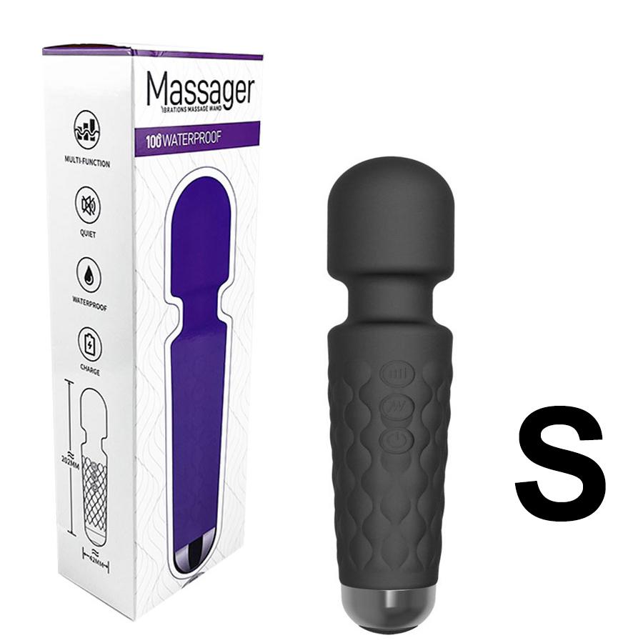 Kraftige tryllestavvibratorer for kvinner Klitorisstimulator AV Stick G Spotmassasjeapparat Kvinnelig onanist sexleketøy for kvinner