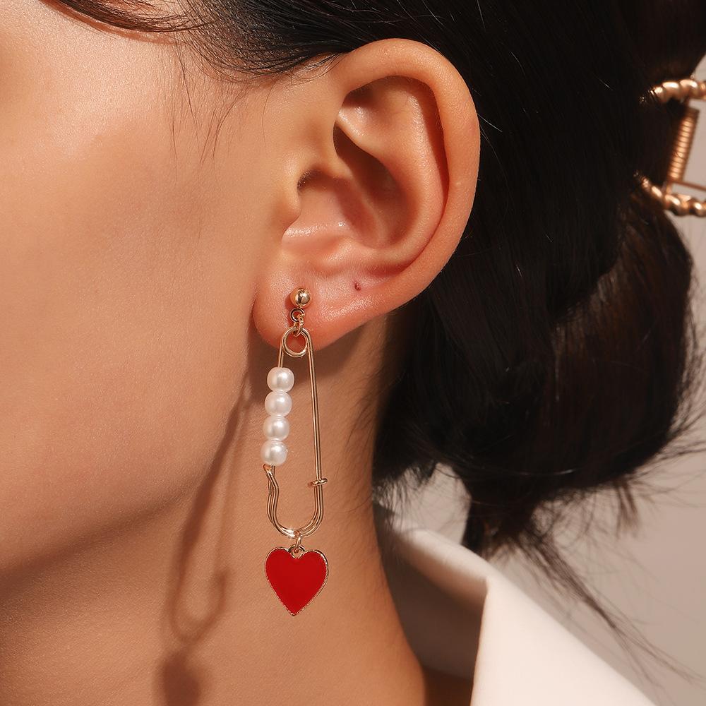 Korean version niche design micro-inlaid zircon geometric paperclip bracelet femininity simple high-end personalized jewelry