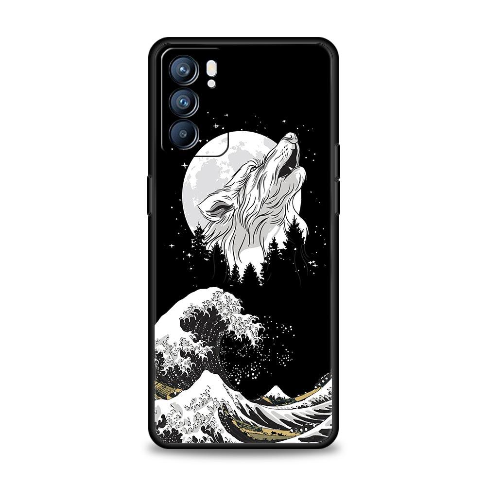 

Чехол Golden Great Wave Kanagawa Surf для Oppo A54 Reno7 SE Reno6 Pro Plus 5G Find X5 A53 A52 A9 2020 A95 A16 A76 A74 A15, чехол Oppo A76