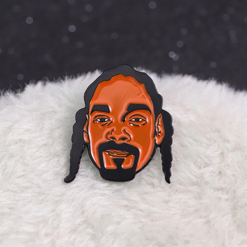 Rock Hip Hop Emaille Pins Custom Kunst Musikliebhaber Broschen Reversabzeichen Punk Schmuck Geschenk für Freunde