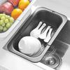 Good-The Fruit And Vegetable Filter Basket That Can Be Extended Above The Sink Can Be Washed By A Dishwasher.