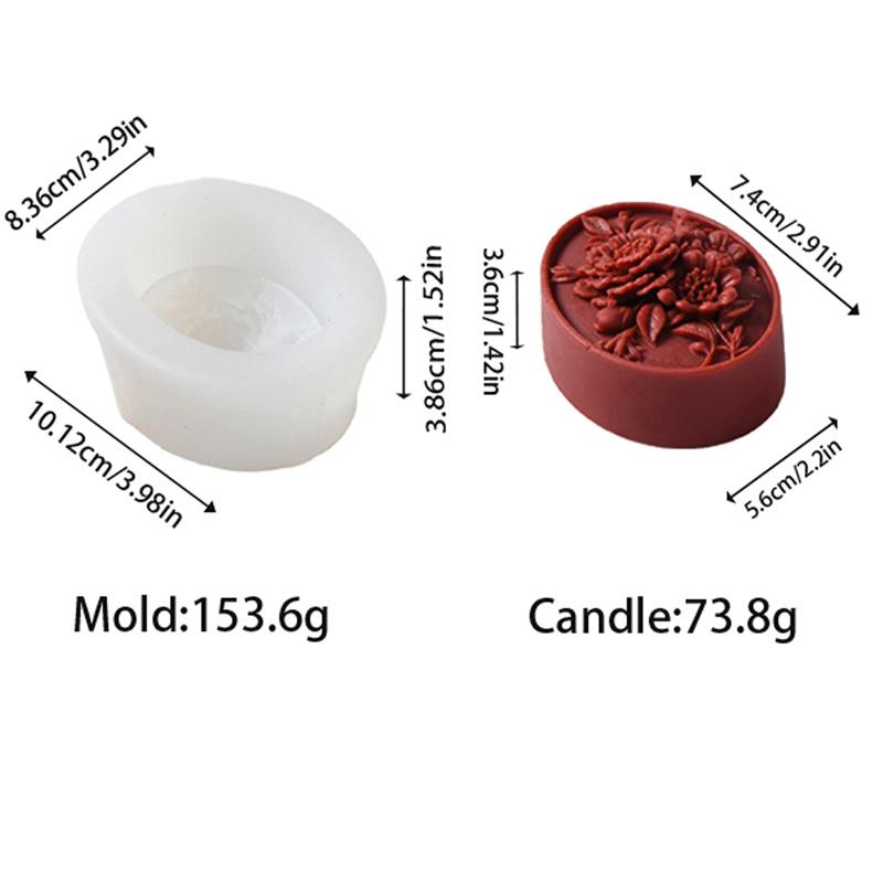 

3D Rose Silicone Soap Mold DIY Heart Rose Hook Rose Designs Fit Handmade Valentine s Day Gifts Wedding Favors