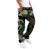 European and American trend men's clothing camouflage overalls personalized outdoor sports drawstring multi-pocket tooling casual straight pants men