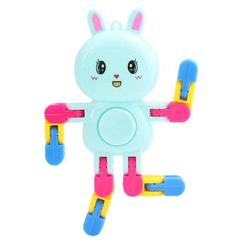 

Transformable Mechanical Rabbit Spinners Stress Relief Toy For Adult Students Concentration Enhancing Fingertip Toy 1