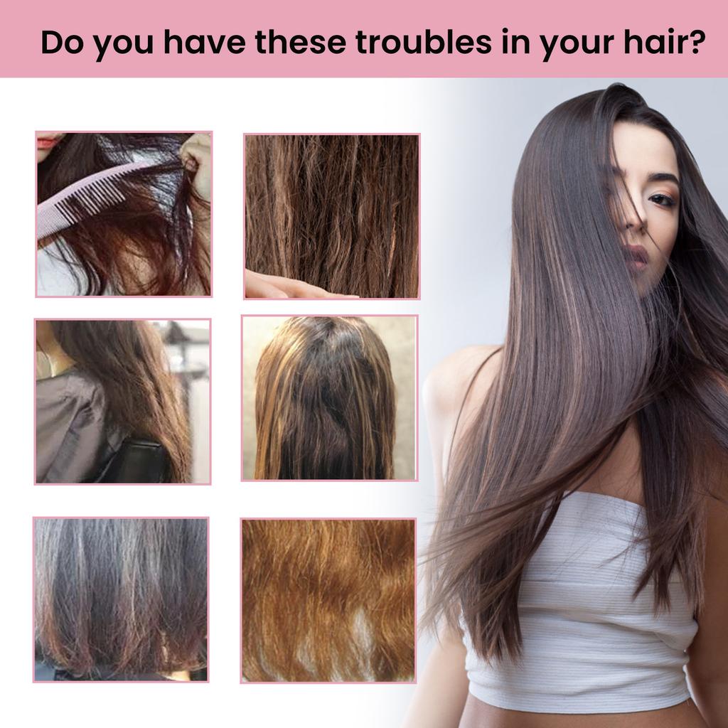 EELHOE Cremă pentru păr drept Îndreptarea părului Tratament cu proteine ​​1 pas Netezire cu proteine ​​Rezultate profesionale Drept 150ml