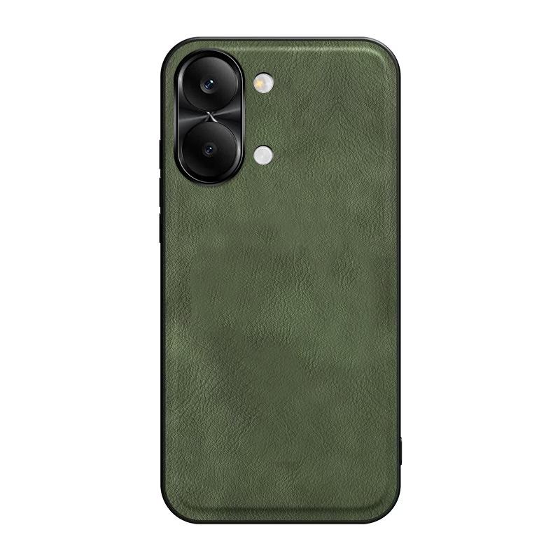 Anwendbar für Xiaomi Redmi Turbo5Max Metalllinse magnetische Handyhülle Lederstruktur Redmi 15C sturzsichere Schutzhülle