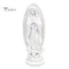 Unique Bookcase Accents Our Lady of Guadalupe Religious Statue, Virgin Mary Figurine, Resin Sculpture, Statement Piece for Cabinet Inspirational