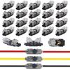 Wiring Branch CTRICALVER Wiring Suitable for AWG Wire No Wire Stripping Low Voltage Connector Branch Wiring Connection for Thin Wires Connector,