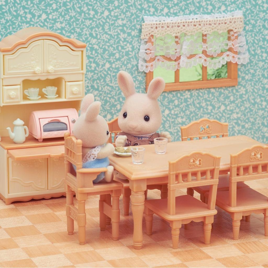 Sylvanian Families 5340 Dining Room Multicolor Set,