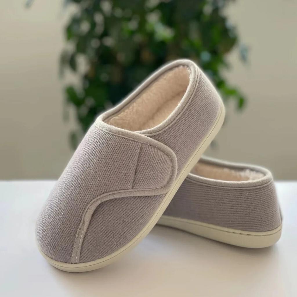 Fashion Women Shoes Home Soft Mesh Breathable Pregnant Slippers Anti-slip Diabetic Arthritis Edema Slippers for Expectant Mom Extra Wide