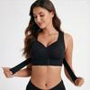 Women European Size Jelly Cup Sports Bra Breathable Posture Support Lifting Anti-Sagging Underwear