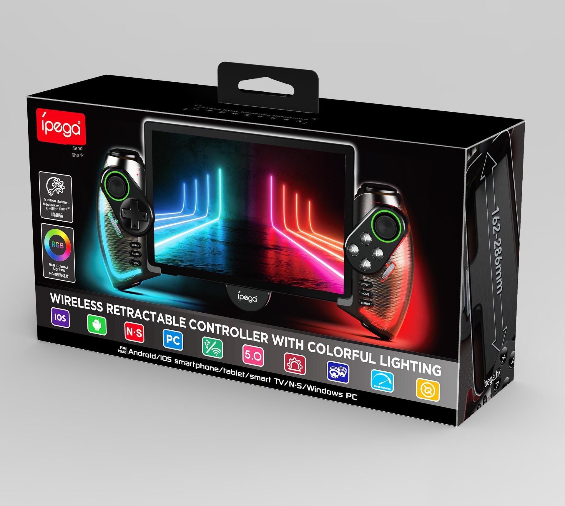 

Беспроводной игровой контроллер Bluetooth Guangyao для планшета, мобильного телефона, ПК и выдвижной ручки