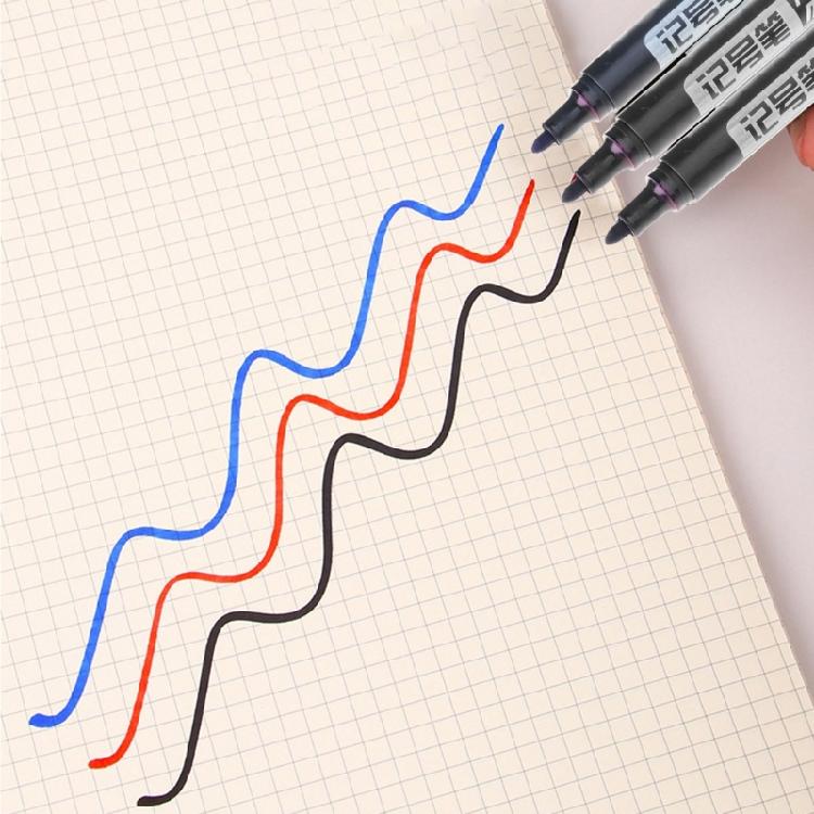 1/5/10 Pcs Waterproof Marker Pens Quick-Drying Paint Marker Pen Permanent Paint Pen School Home Supplies