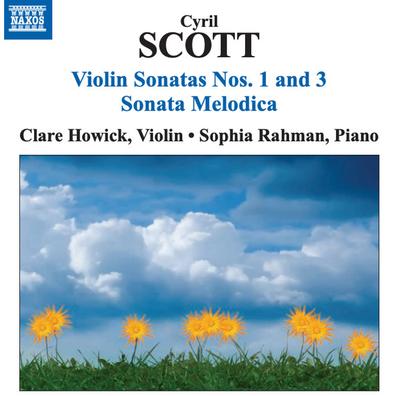 CD CYRIL SCOTT, CLARE HOWICK, SOPHIA R - Violin Sonatas Nos. 1 And 3 ; Sonat 8572290 Naxos 2010 Japan ObiClassical Used