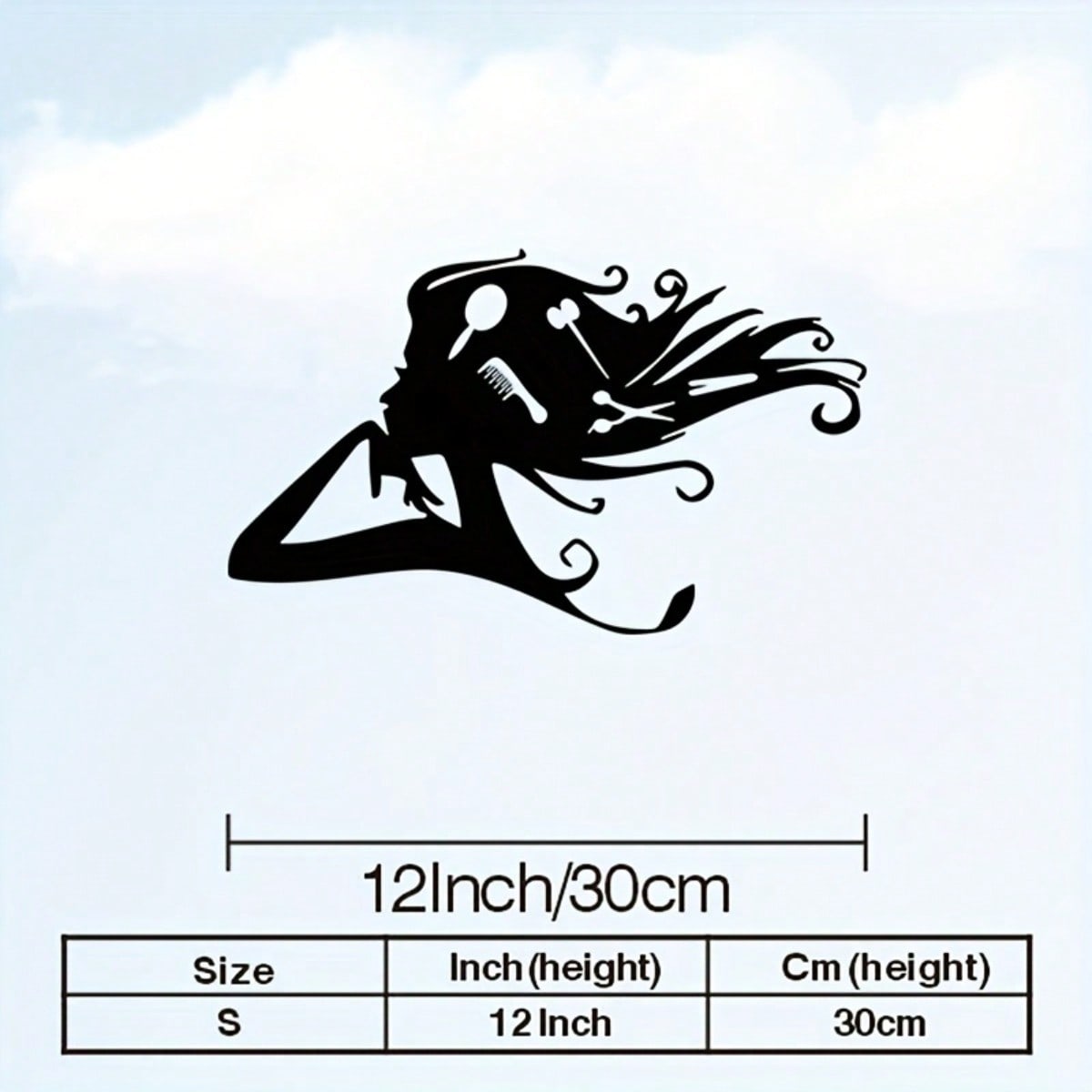 

Vintage Barber Pole Metal Wall Art with Scissors Comb Design Powder Coated Iron Barbershop Office Decor Stylist Gift різнокольоровий