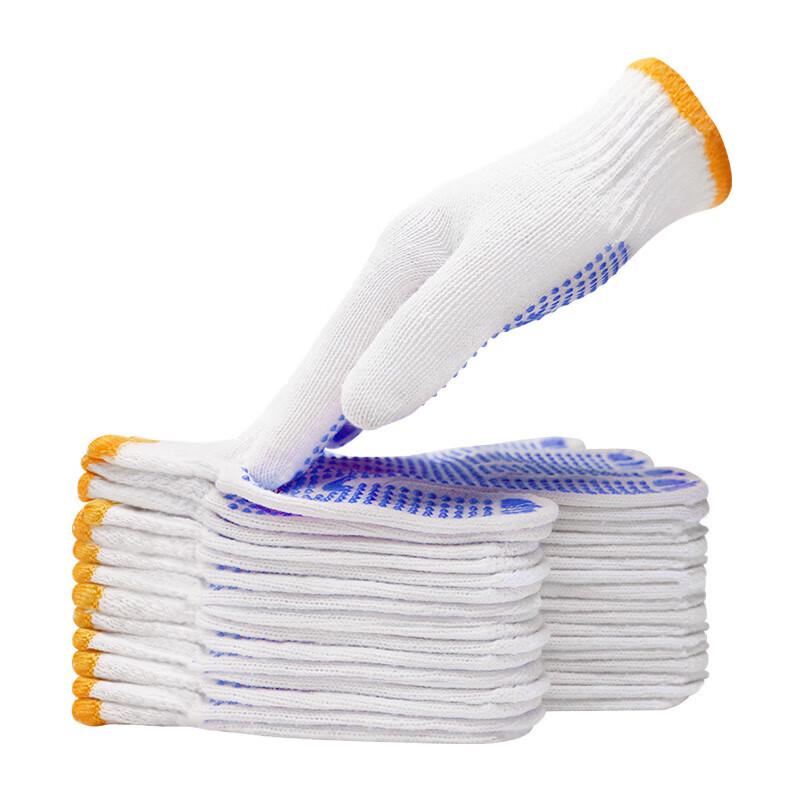 

Хлопковые рабочие перчатки с точечным покрытием NHZHIW One Size