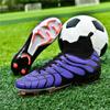 Atmungsaktive High-Top Profi-Futsal-Fußballschuhe mit Stollen und langen Stollen Kunstrasen-Trainingsschuhe